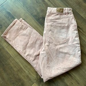 American Eagle pink corduroy pants